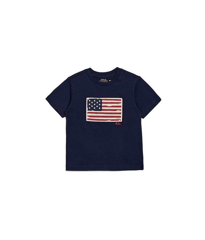 Polo Ralph Lauren Kids Flag Cotton Jersey Tee (Toddler/Little Kid)