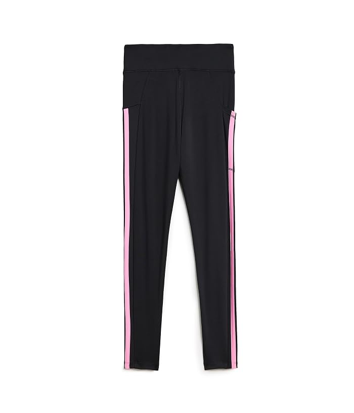 adidas Kids Detached Waistband 3-Stripe Cell Phone Pocket Leggings (Big Kid) - Image 2