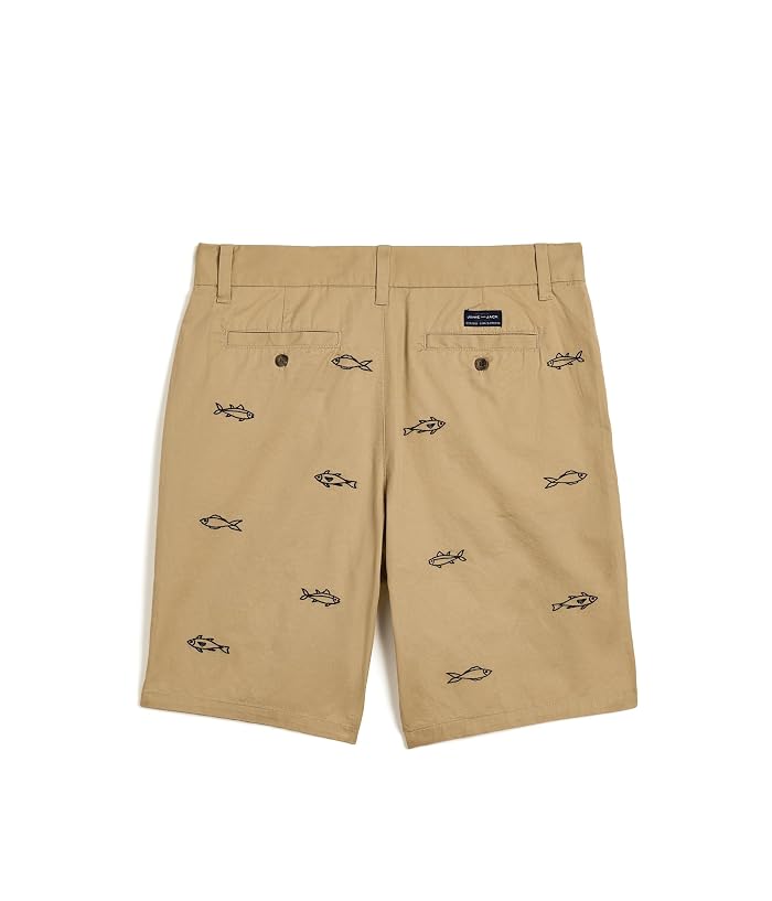 Janie and Jack Embroidered Flat Front Shorts (Toddler/Little Kid/Big Kid) - Image 2