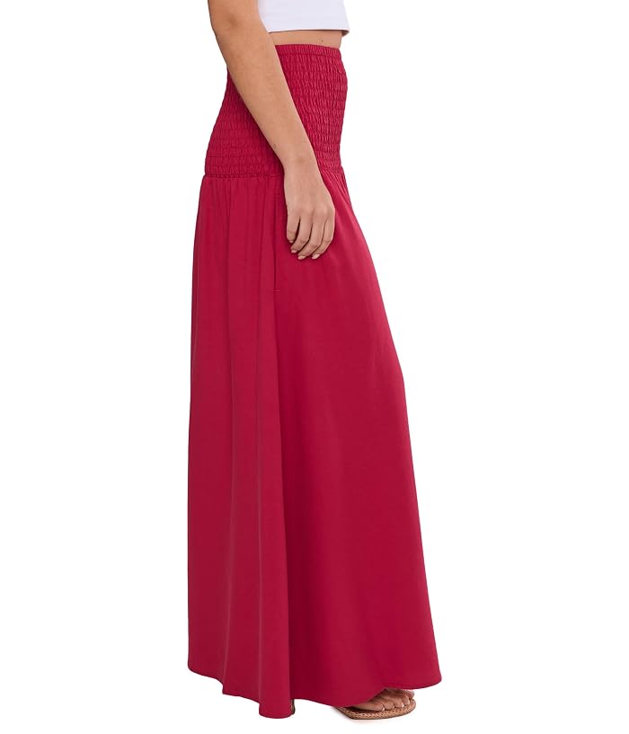 Seafolly Beach Edit Shirred Waist Midi Skirt - Image 3