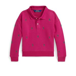 Polo Ralph Lauren Kids Polo Pony Fleece Polo Sweatshirt (Toddler/Little Kid)