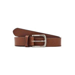 Brooks Brothers Natural Wax Pull Up Leather Belt