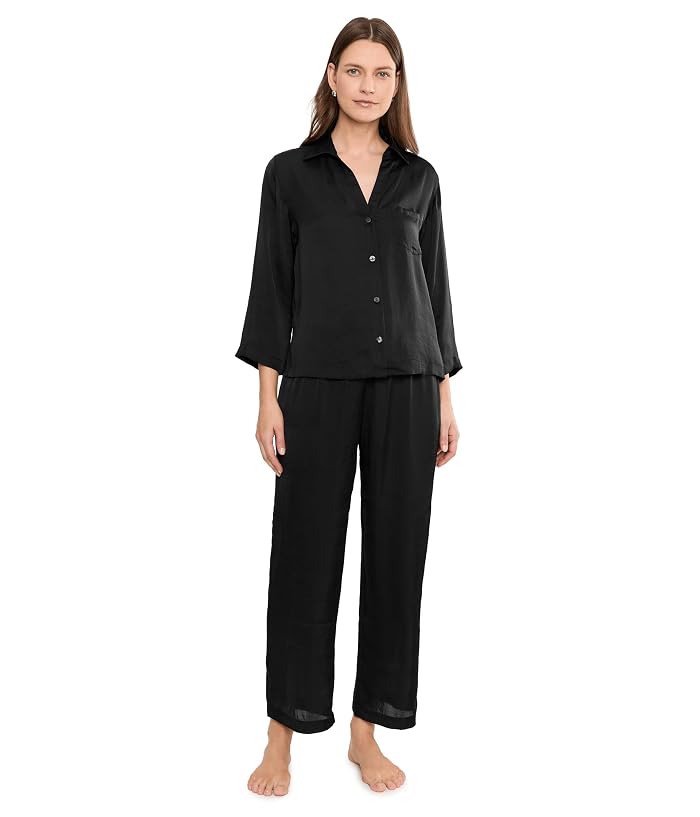Natori Ashley Washed Satin Icon Pajama Set