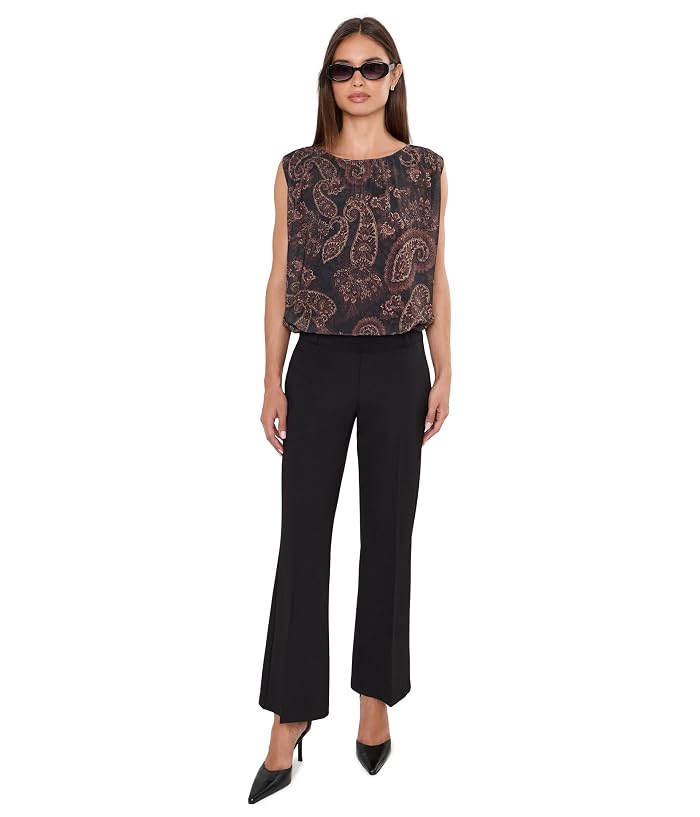NYDJ Petite Pull-On Flared Trouser Pants - Image 2