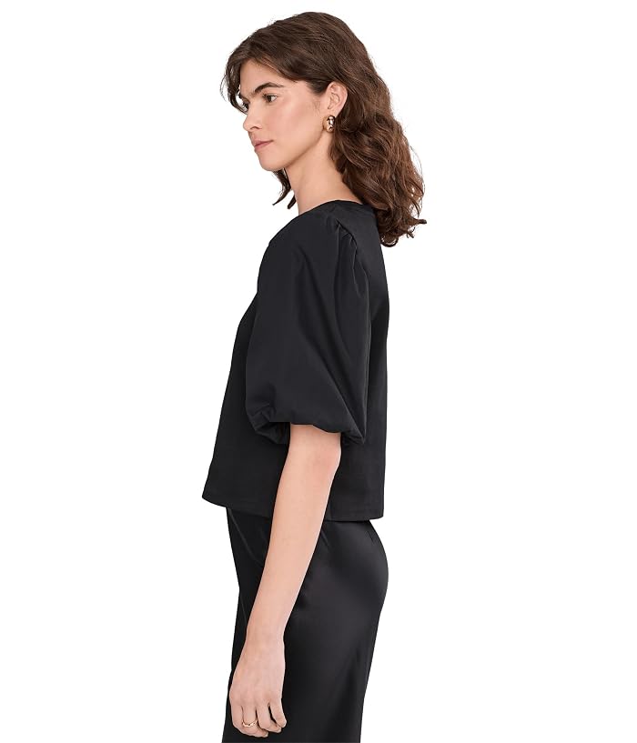 Vince Camuto Crew Neck Puff Sleeve Kint Top - Image 3