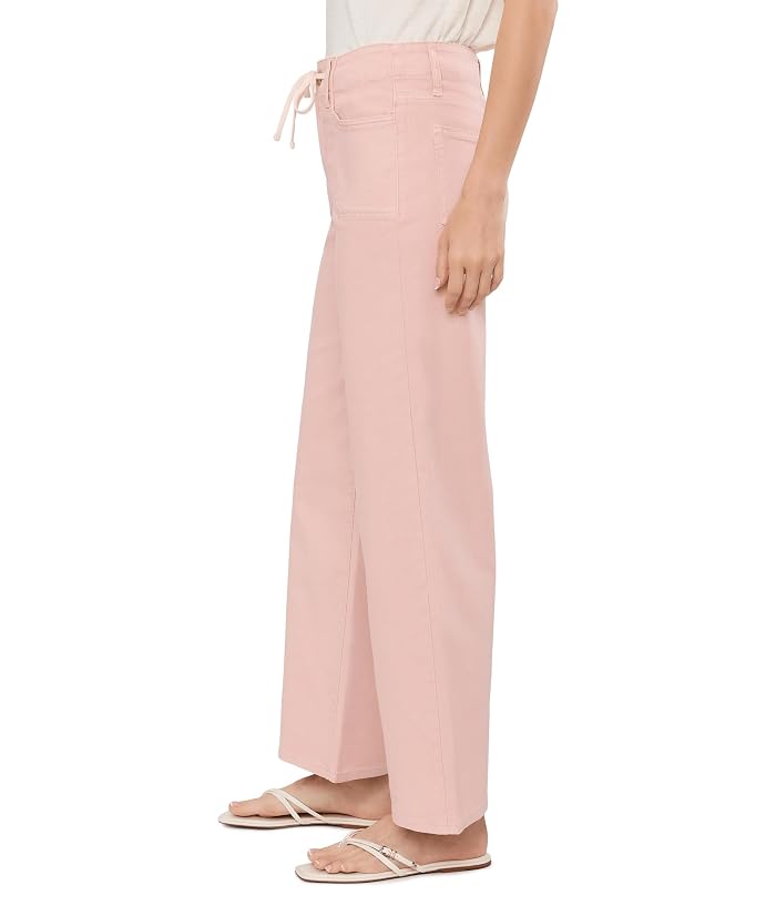 Paige Ari with Waistband Tie And Stitch Through Pockets in Vintage Sunset Peach - Image 3