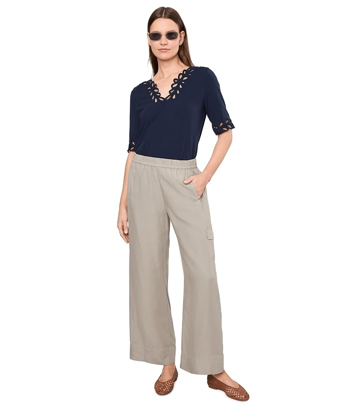 NIC+ZOE Eliot Wide Leg Drapey Cargo Ankle Pants - Image 2