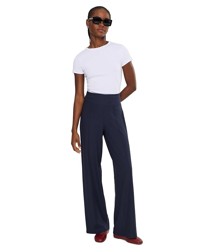 Eileen Fisher Washable Stretch Crepe High Waisted Pants - Image 2