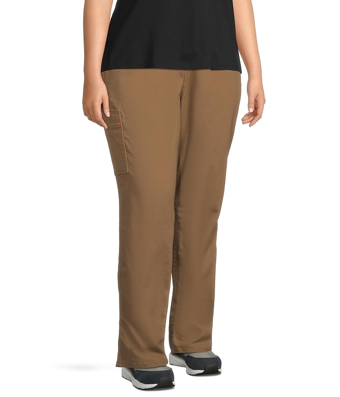 Ariat Work Plus Size FR Stretch Duralight Canvas Stackable Straight Leg Pants - Image 2