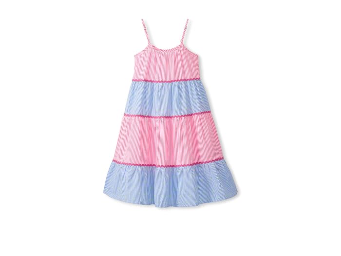Hatley Kids Mixed Seersucker Strappy Midi Dress (Toddler/Little Kid/Big Kid)