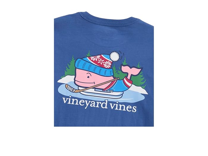 Vineyard Vines Long Sleeve Pond Hockey Whale Pocket Tee - Image 4