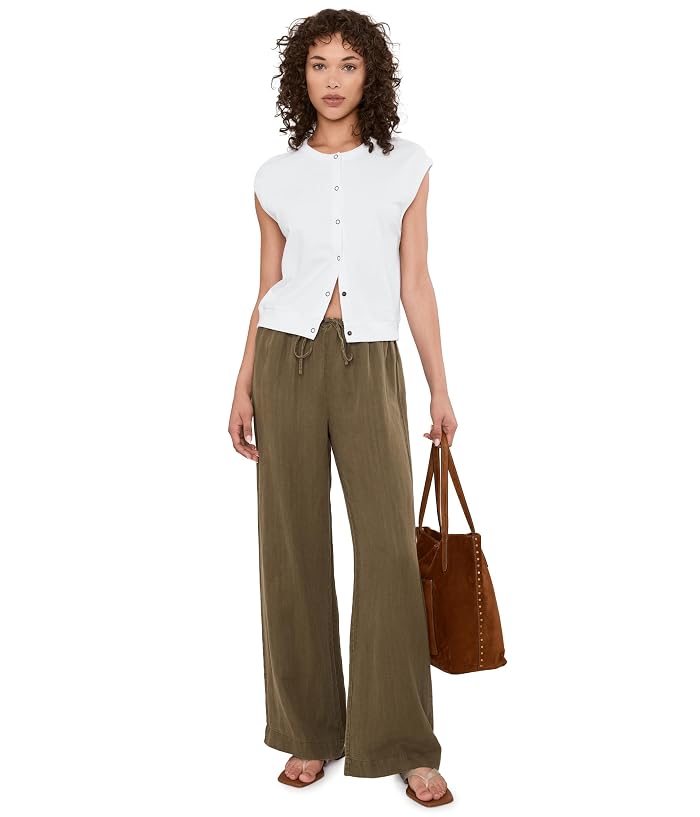 Lilla P Textured Terry Sleeveless Cardigan - Image 2
