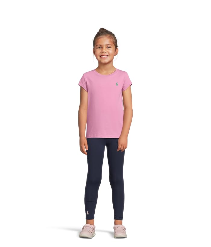Polo Ralph Lauren Kids Stretch Cotton Legging (Little Kids) - Image 4