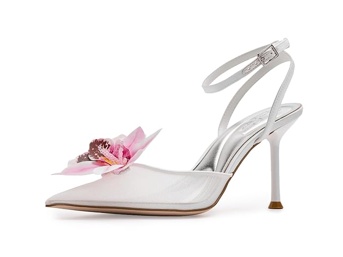 Jessica Simpson Vilyria 3D Floral Embellished High Heel