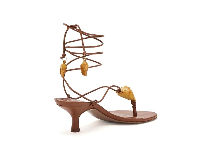 FARM Rio Shell Macrame Kitten Heels - Image 2