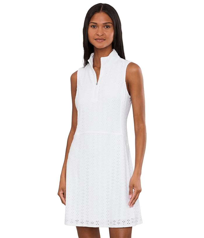 Tommy Bahama Abby Eyelet Sleeveless Dress