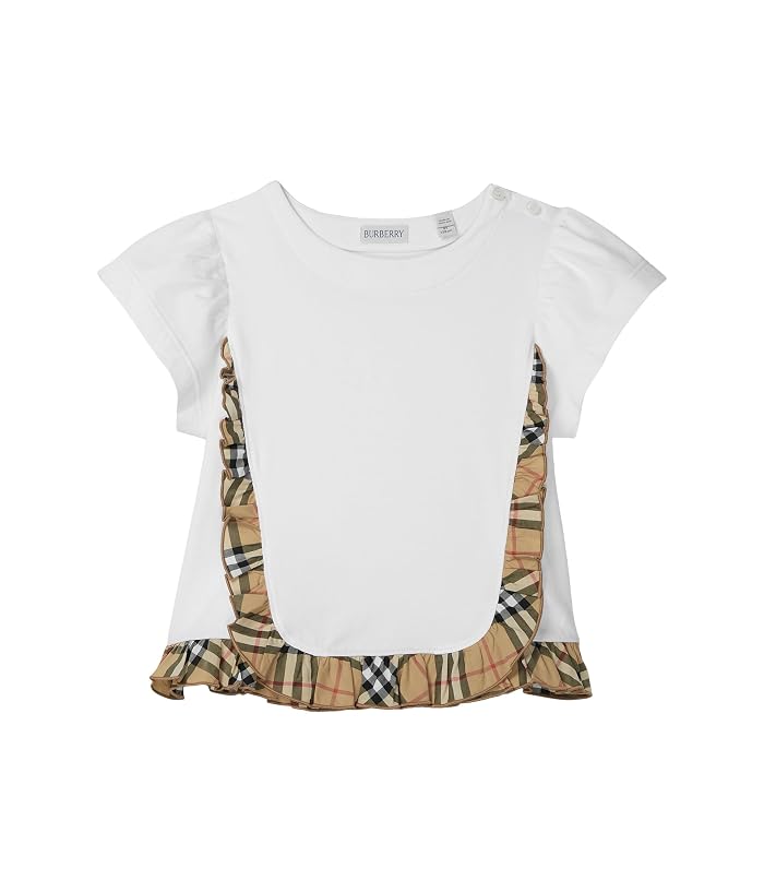 Burberry Kids Roxy Frill T-Shirt (Big Kid)