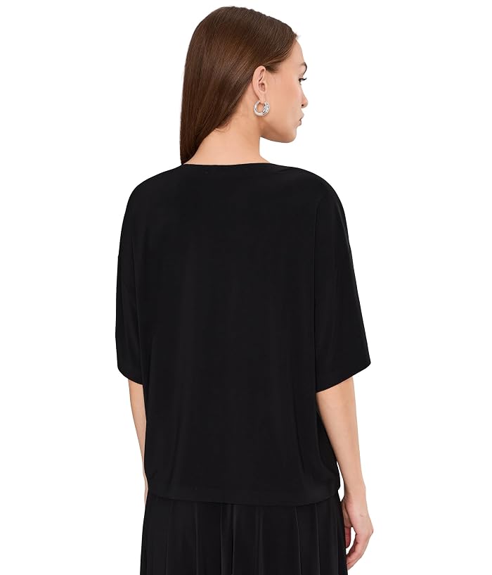 Norma Kamali Short Sleeve Boxy Top - Image 4