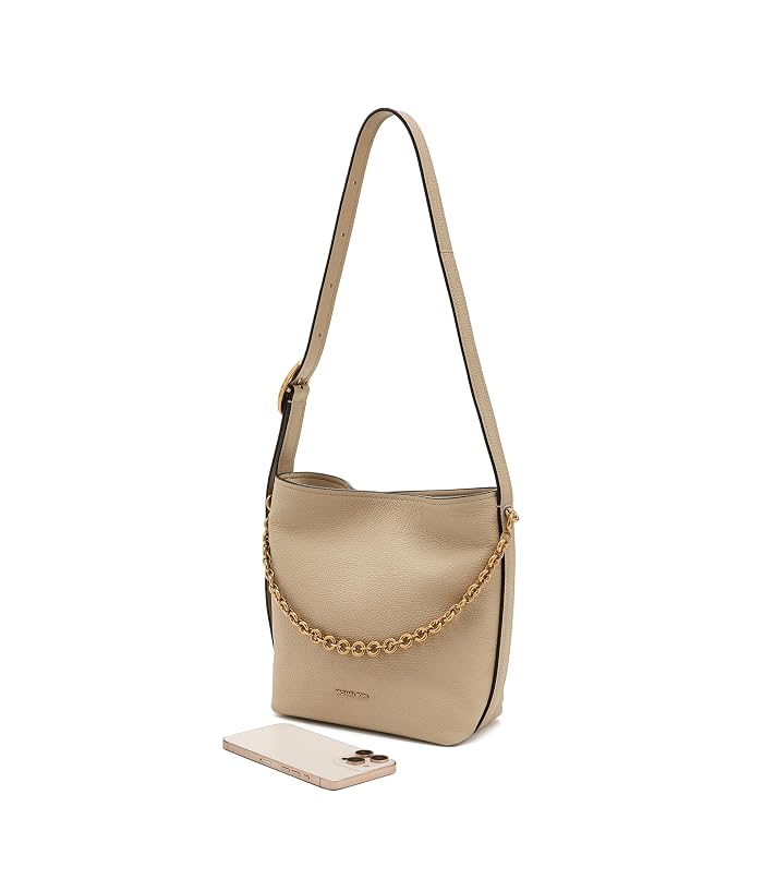MICHAEL Michael Kors Nolita Small Bucket Shoulder with Chain - Image 3