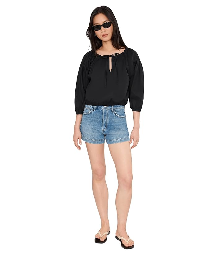 CeCe Long Sleeve Dropped Shoulder Bubble Top - Image 2