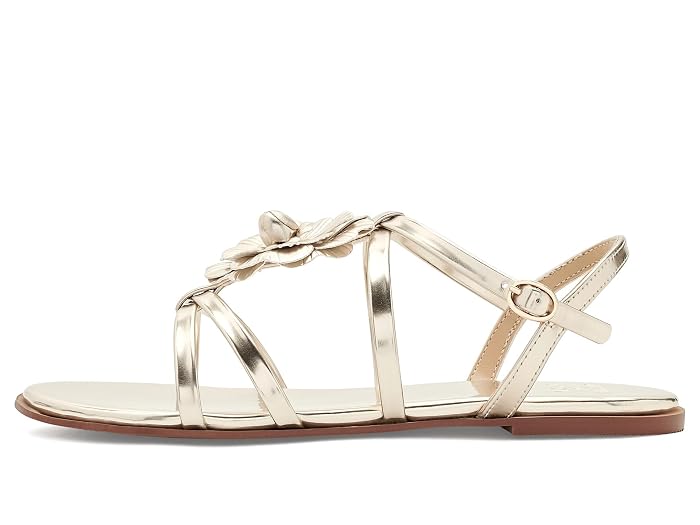 Janie and Jack Gold Flower Sandals (Toddler/Little Kid/Big Kid) - Image 4