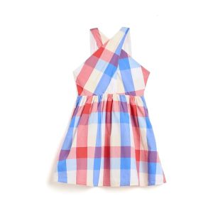 Janie and Jack Plaid Halter Dress (Infant/Toddler/Little Kid/Big Kid)