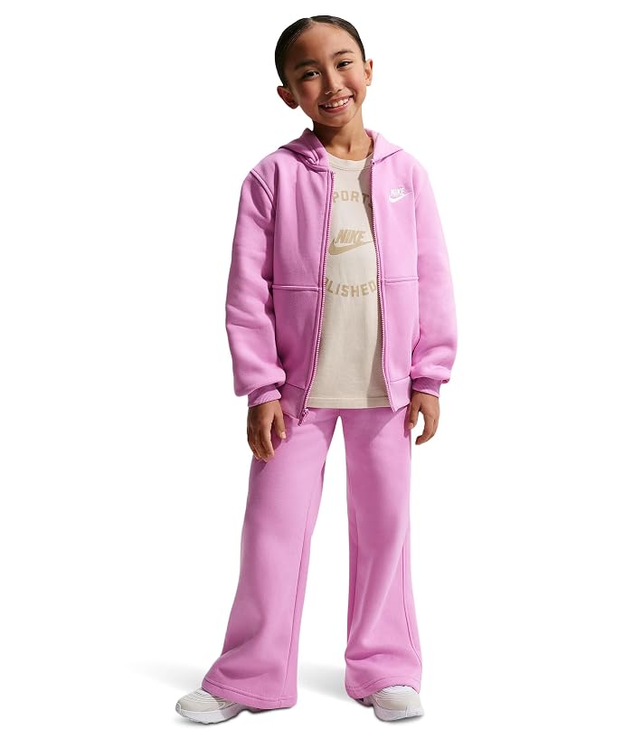 Nike Kids Club Fleece LBR Full Zip Hoodie (Big Kid) - Image 2