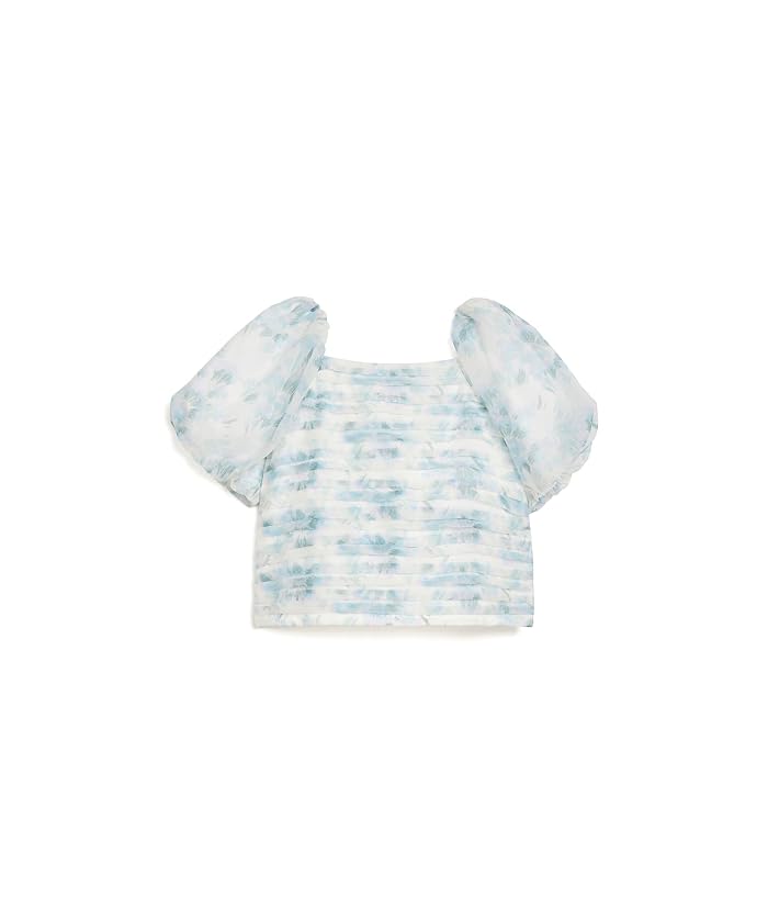 abercrombie kids Emerson Organza Puff Sleeve Top (Big Kids) - Image 4