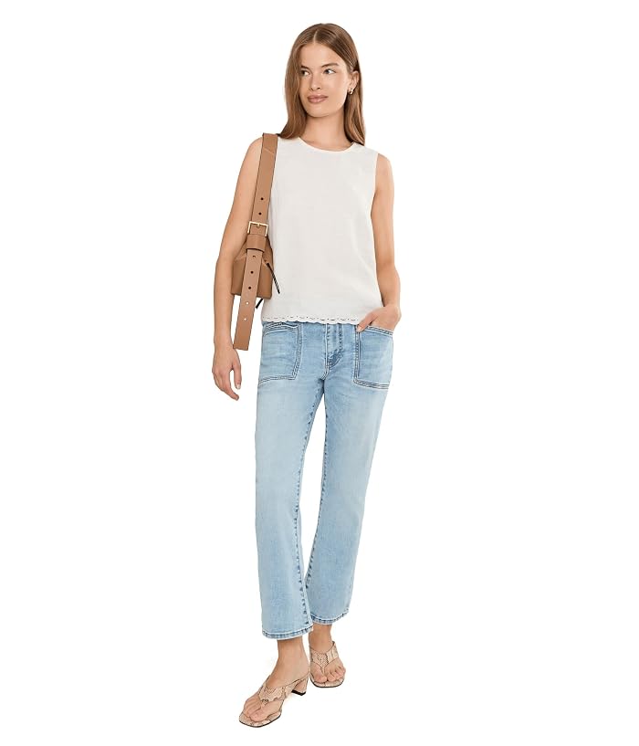 KUT from the Kloth Petite Kelsey High-Rise Ankle Flare - Image 2