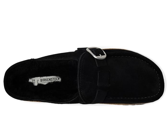 Birkenstock Buckley Shearling Clog - Suede - Image 2