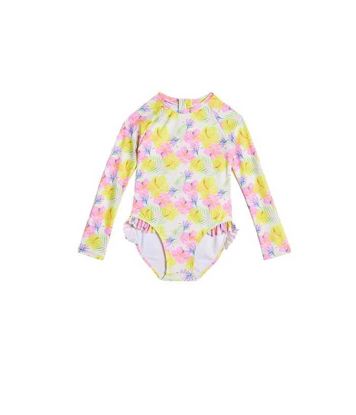 Snapper Rock Kids Aloha Vacay Recycled Leg Frill Surf Suit (Toddler/Little Kid)