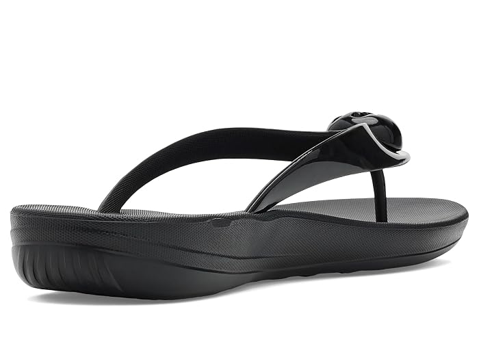 FitFlop Iqushion Glossy-Button Flip-Flops - Image 3
