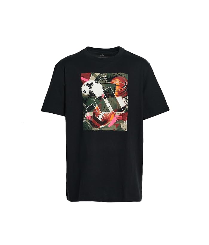 adidas Kids Multi Sport Collage Tee (Big Kid)