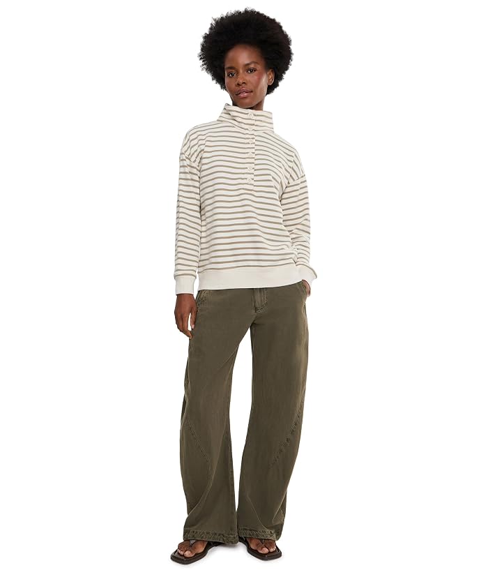 Tommy Bahama Marina Del Mar Stripe Mock Neck - Image 2