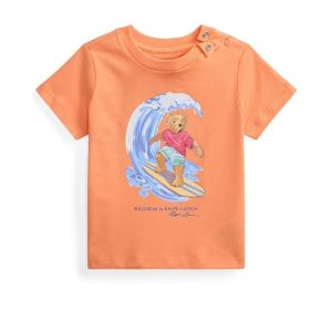 Polo Ralph Lauren Kids Polo Bear Cotton Jersey Tee (Infant)