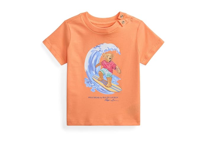 Polo Ralph Lauren Kids Polo Bear Cotton Jersey Tee (Infant) - Image 4