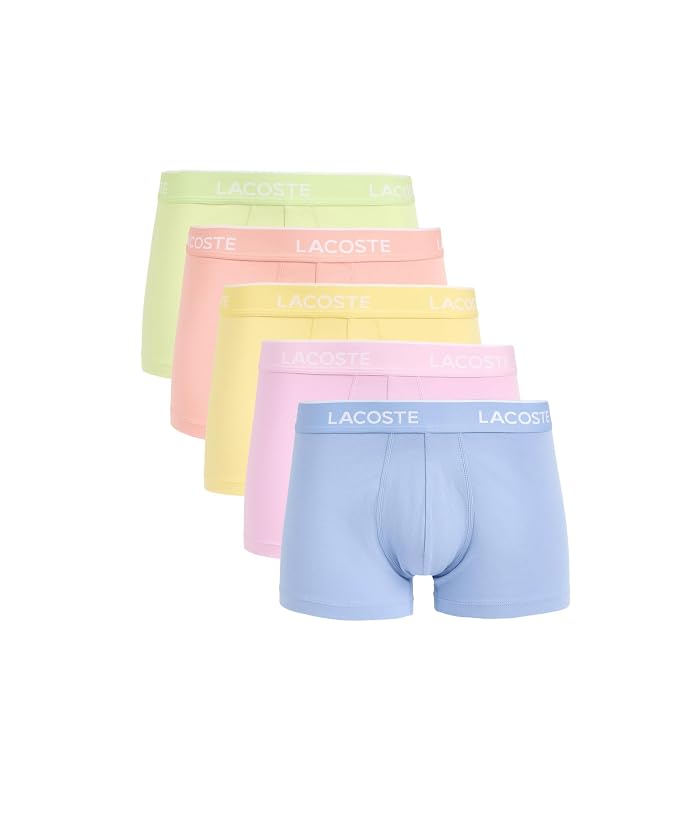 Lacoste 5-Pack Logo Trunks - Image 4