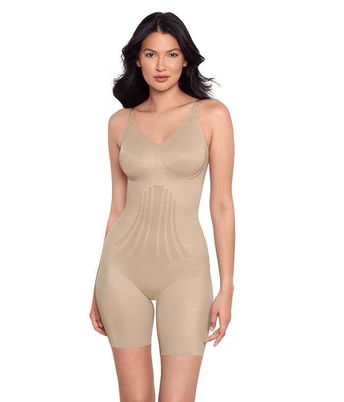 Miraclesuit Shapewear Modern Miracle Thigh Slimmer Bodysuit 2562 - Image 4