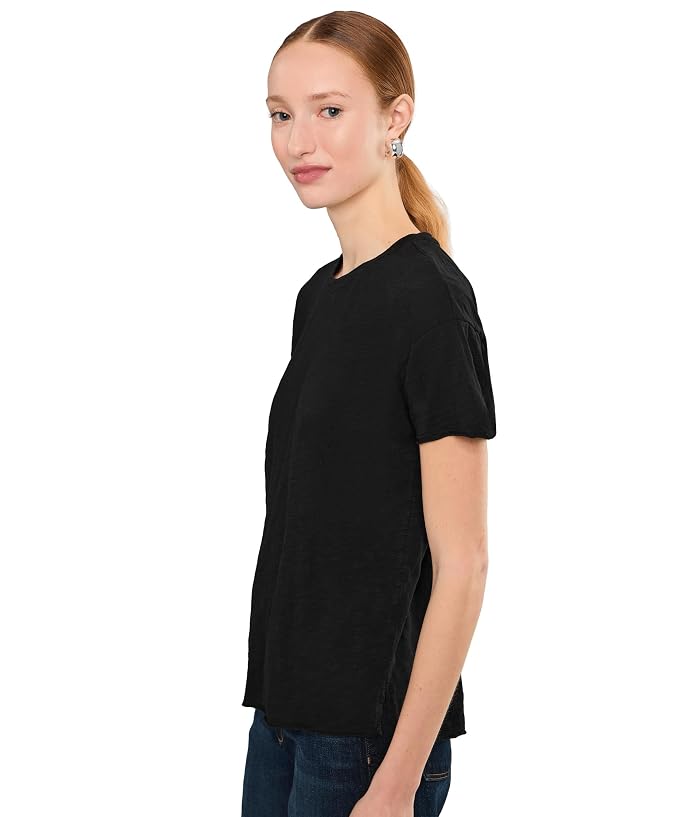 Mod-o-doc Short Sleeve Step Hem Crew Neck Short Sleeve Tee - Image 3