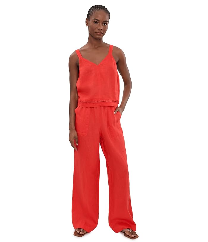 Splendid Stella Linen Paperbag Pants - Image 2