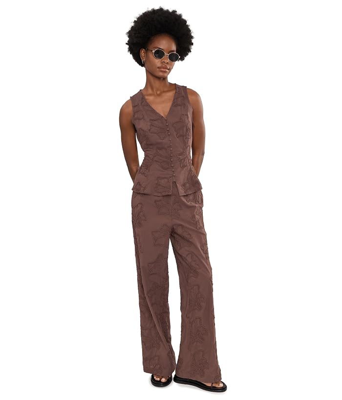 Vince Camuto Vneck Buttondown Tank - Image 2