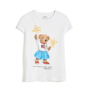 Polo Ralph Lauren Kids Polo Bear Cotton Jersey Tee (Toddler/Little Kid/Big Kid)