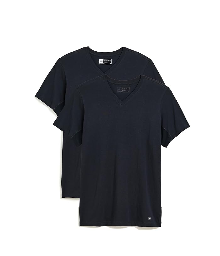 SAXX UNDERWEAR Droptemp Dry Cotton V-Neck 2-Pack