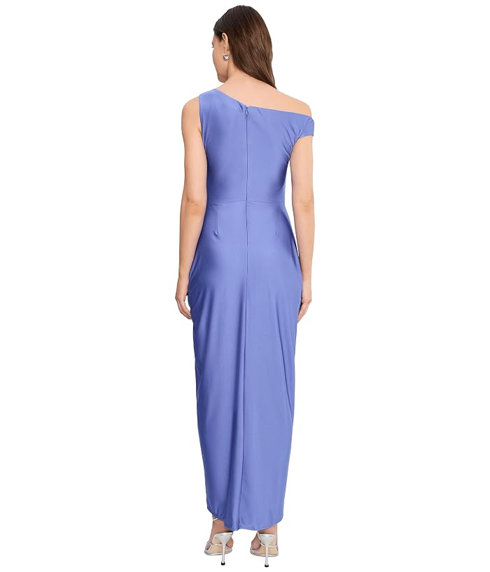 Avec Les Filles Asymmetric Twist Front Dress - Image 4