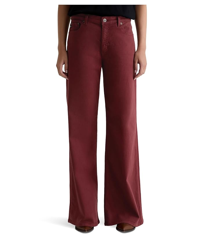 AG Jeans Saige Mid-Rise Wide Leg