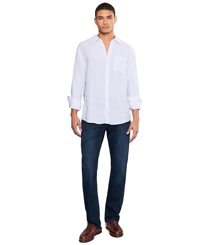 Paige Federal 32" Transcend Slim Straight Fit Jeans In Russ - Image 2