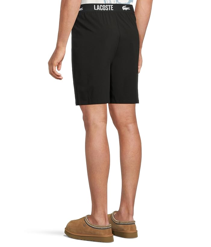 Lacoste Graphic Waistband Pajama Shorts - Image 3