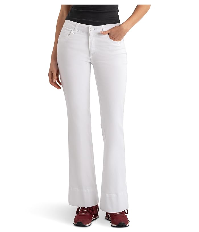 KUT from the Kloth Kelsey Mid-Rise Kick Flare with Wide Hem - Image 4