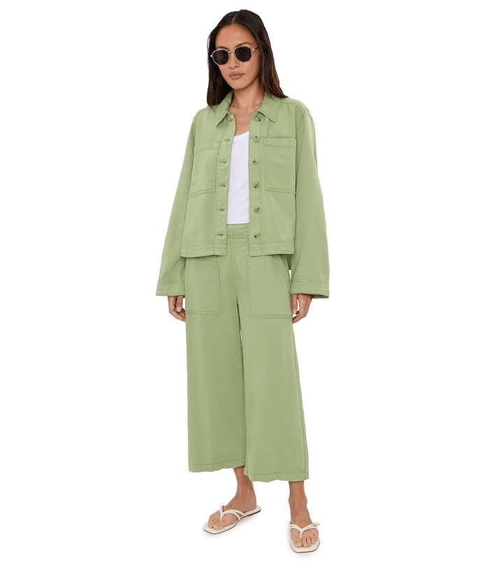 Liverpool Los Angeles Petite Mid-Rise Utility Crop Wide Leg Pants - Image 2