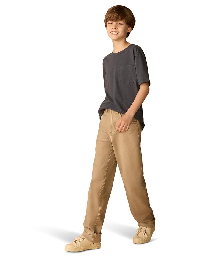 Faherty kids Stretch Terry 5 Pocket Pant (Big Kid) - Image 2